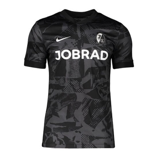 Maillot échauffement third homme SC Freiburg 2025/26 - Noir