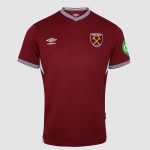 Maillot Domicile West Ham United Enfant Sans Sponsor 2025/26 Maillot Domicile West Ham United Enfant Sans Sponsor 2025/26