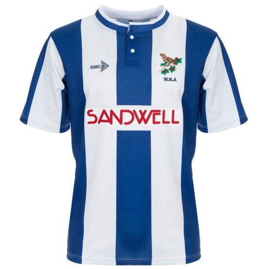 Maillot rétro West Bromwich Albion domicile 1990/91 homme Maillot rétro West Bromwich Albion domicile 1990/91 homme
