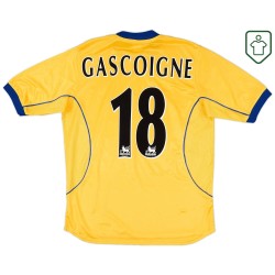 Maillot rétro extérieur homme Everton 2000/01 Gascoigne #18