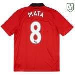 Maillot rétro domicile homme Manchester United 2013/14 Mata #8 Maillot rétro domicile homme Manchester United 2013/14 Mata #8