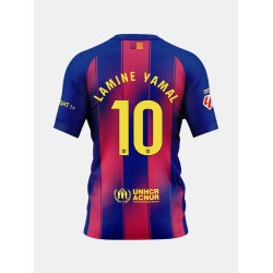 Maillot domicile FC Barcelona x Ed Sheeran 2025/26 – LAMINE YAMAL #10 pour homme