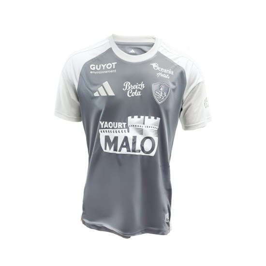Homme Brest 2025/26 Maillot Extérieur - Gris Homme Brest 2025/26 Maillot Extérieur - Gris