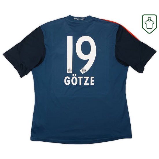 Homme Maillot rétro Bayern Munich 2013/14 Götze #19