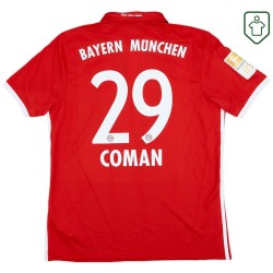 Homme Maillot domicile rétro Bayern Munich 2016/17 Coman #29