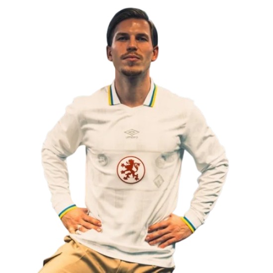 Maillot spécial manches longues 130e anniversaire Eintracht Braunschweig 2025/26 pour enfant Maillot spécial manches longues 130e anniversaire Eintracht Braunschweig 2025/26 pour enfant