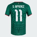 Maillot Officiel Domicile Mexique 2026 Homme S. GIMENEZ #11
