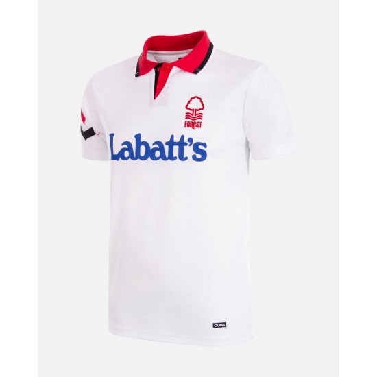 Maillot rétro Nottingham Forest extérieur blanc 1992/93 enfant Maillot rétro Nottingham Forest extérieur blanc 1992/93 enfant