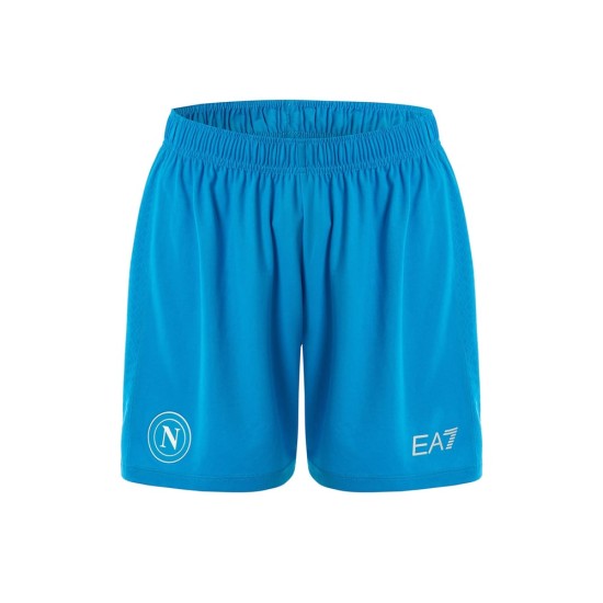 Short de domicile Napoli 2025/26 pour enfant - Bleu