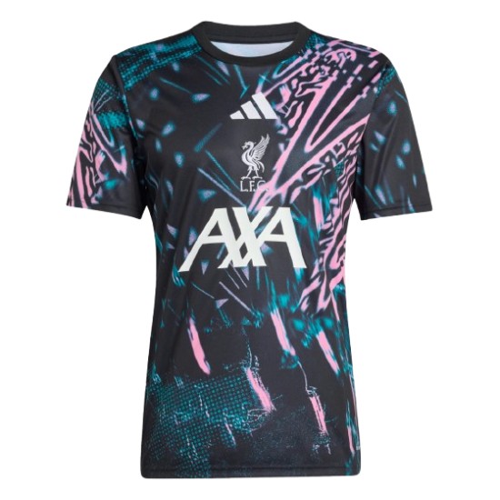 Maillot d’Échauffement Troisième Liverpool 2025/26 Femme - Noir Maillot d’Échauffement Troisième Liverpool 2025/26 Femme - Noir