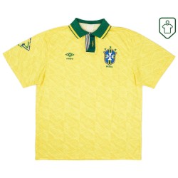Homme Maillot rétro domicile Brésil 1992/93 Homme Maillot rétro domicile Brésil 1992/93