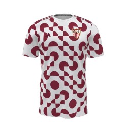 Homme Séville FC 2025/26 Troisième Maillot Prématch - Rouge