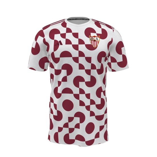 Enfant Séville FC 2025/26 Troisième Maillot Prématch - Rouge