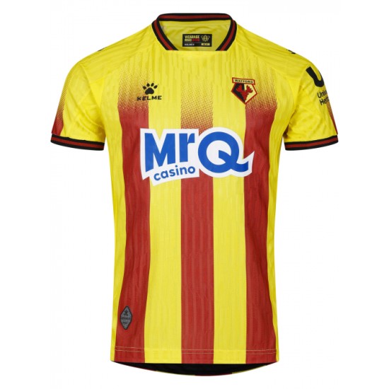 Maillot Domicile Enfant Sponsorisé Watford 2025/26 Maillot Domicile Enfant Sponsorisé Watford 2025/26