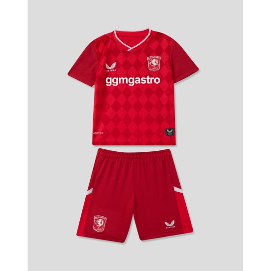 Kit domicile FC Twente 2025/26 enfant