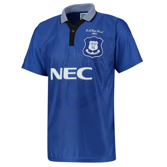 Enfant Everton 1995 Vainqueur FA Cup Rétro Maillot