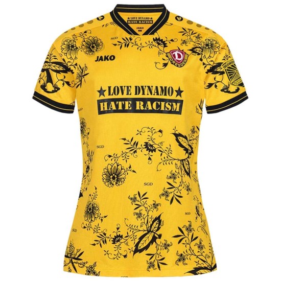 Maillot femme Dynamo Dresden 2025/26 « Love Dynamo - Hate Racism »