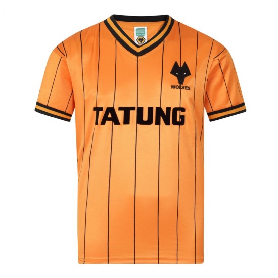 Maillot Rétro Domicile Homme Wolverhampton Wanderers 1982 Maillot Rétro Domicile Homme Wolverhampton Wanderers 1982