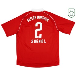 Homme Maillot domicile rétro Bayern Munich 2005/06 Sagnol #2