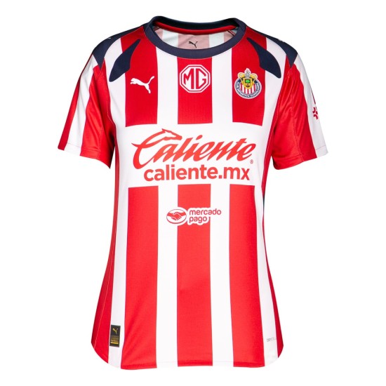 Maillot Domicile Femme Guadalajara Chivas 2025/26 Maillot Domicile Femme Guadalajara Chivas 2025/26