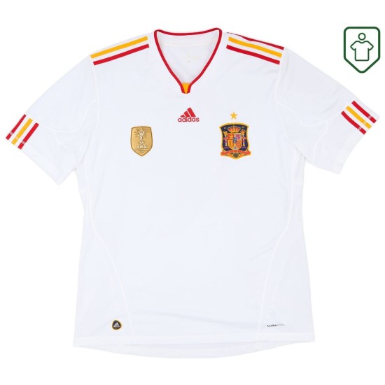 Homme Maillot rétro extérieur Espagne 2011