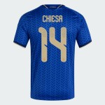 Maillot Officiel Domicile Italie 2026 Homme CHIESA #14 Maillot Officiel Domicile Italie 2026 Homme CHIESA #14