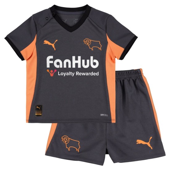 Kit extérieur Derby County 2025/26 enfant