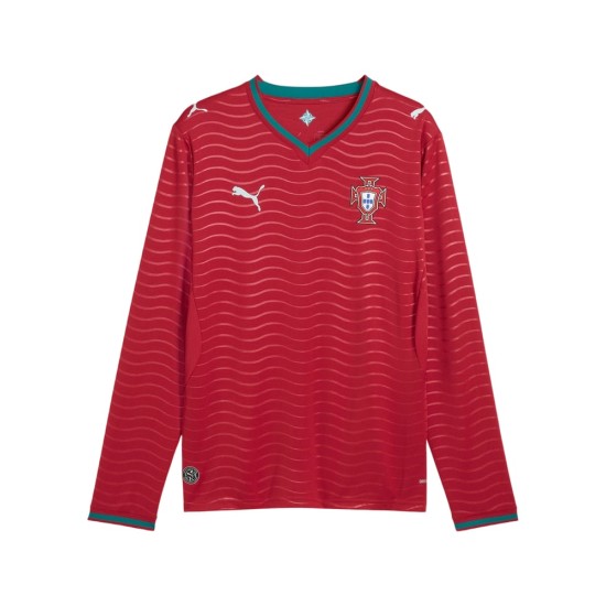 Maillot manches longues homme Portugal 2026 Coupe du Monde domicile