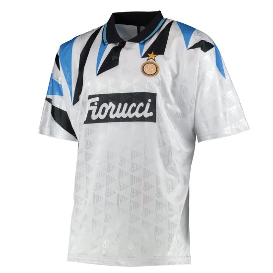 Homme Maillot extérieur rétro Inter Milan 1992 Homme Maillot extérieur rétro Inter Milan 1992