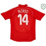 Maillot rétro domicile homme Liverpool 2006/08 Alonso #14