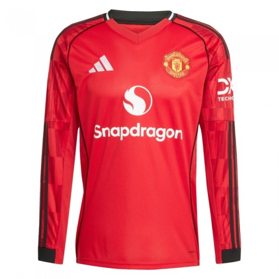 Enfant Manchester United 2025/26 Maillot Troisième Manches Longues