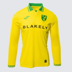 Maillot Domicile Manches Longues Homme Norwich City 2025/26