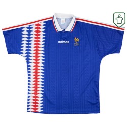 Homme Maillot rétro domicile France 1994/96 Homme Maillot rétro domicile France 1994/96
