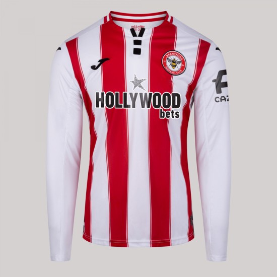 Maillot Domicile Manches Longues Homme Brentford 2025/26