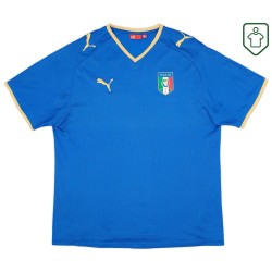 Homme Maillot rétro domicile Italie 2007/08 Homme Maillot rétro domicile Italie 2007/08