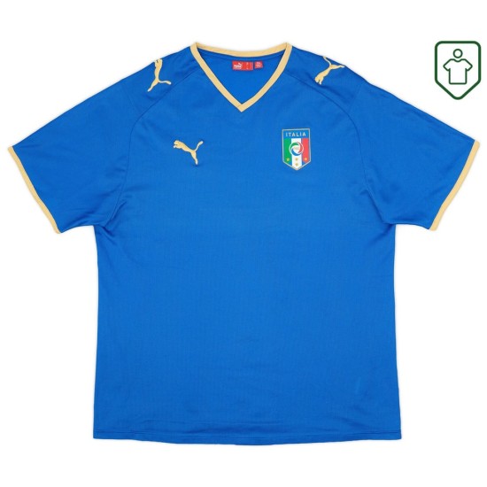Homme Maillot rétro domicile Italie 2007/08 Homme Maillot rétro domicile Italie 2007/08