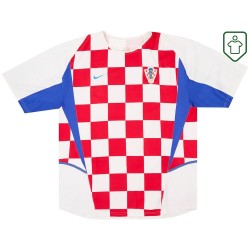 Homme Maillot rétro domicile Croatie 2002/04 Homme Maillot rétro domicile Croatie 2002/04