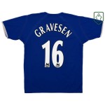 Maillot rétro domicile homme Everton 2003/04 Gravesen #16