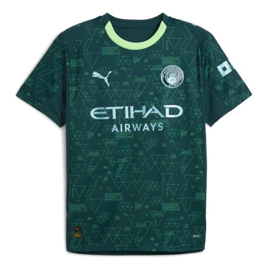 Enfant Manchester City 2025/26 Troisième Maillot EA SPORTS FC