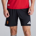 Femme Manchester United 2025/26 Short Domicile - Noir