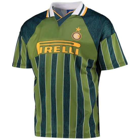 Homme Maillot quatrième rétro Inter Milan 1996 Homme Maillot quatrième rétro Inter Milan 1996