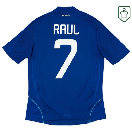 Homme Maillot rétro extérieur Real Madrid 2008/09 Raul #7 Homme Maillot rétro extérieur Real Madrid 2008/09 Raul #7