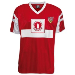 Maillot Third Championnat 1992 VfB Stuttgart - Rouge