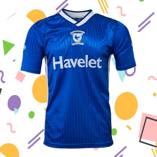 Maillot rétro domicile Cardiff City 1988 homme