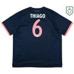 Homme Maillot rétro Bayern Munich 2015/16 Thiago #6 Homme Maillot rétro Bayern Munich 2015/16 Thiago #6