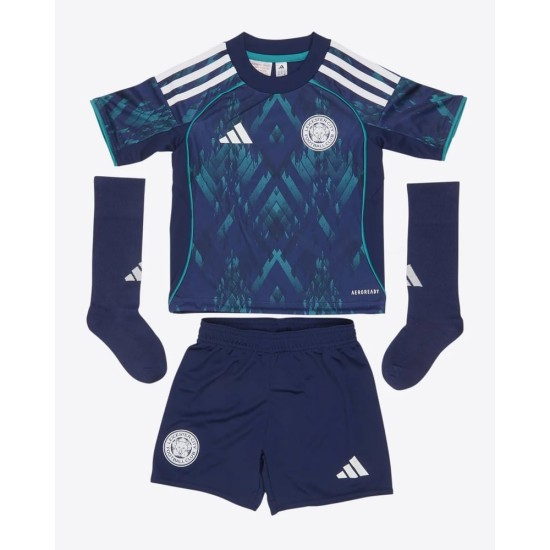 Enfant Leicester City 2025/26 Kit Extérieur Enfant Leicester City 2025/26 Kit Extérieur