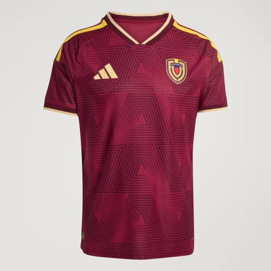 Maillot domicile authentique Coupe du Monde 2026 Venezuela homme Maillot domicile authentique Coupe du Monde 2026 Venezuela homme