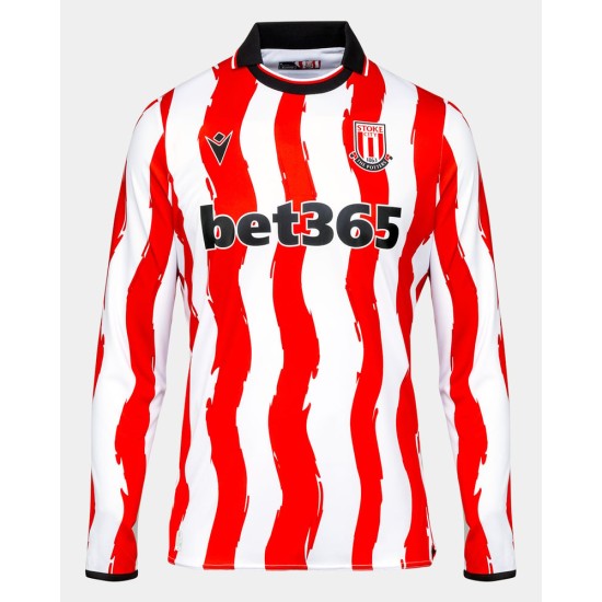 Maillot Homme Manches Longues Stoke City 2025/26 Domicile Maillot Homme Manches Longues Stoke City 2025/26 Domicile