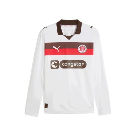 Maillot Manches Longues Extérieur Enfant FC St. Pauli 2025/26