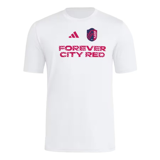 Maillot AEROREADY femme St. Louis City SC 2025 - Blanc
